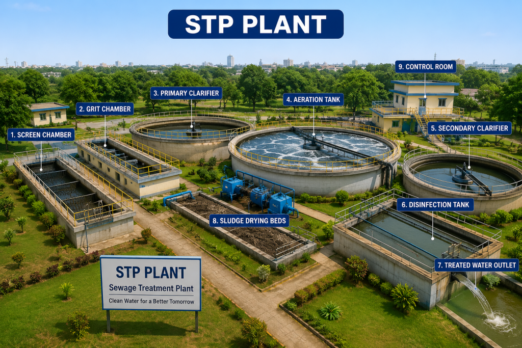 stp water treatment